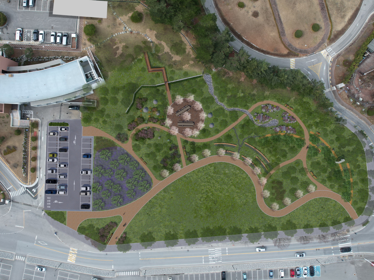 도시숲 조성사업 조감도