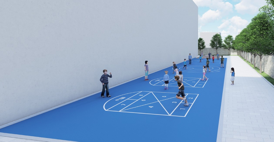 전통놀이마당 조감도